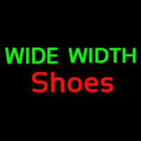Green Wide Width Red Shoes Neonreclame
