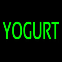 Green Yogurt Neonreclame