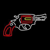Gun Logo Neonreclame