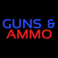 Guns And Ammo Neonreclame