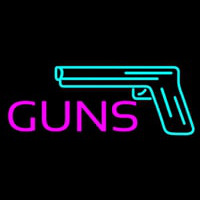 Guns Logo Neonreclame