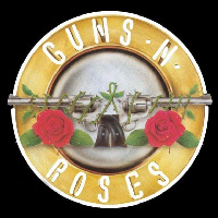Guns N Roses Ever Time Rock Band Neonreclame