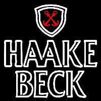 Haake Becks Logo Beer Sign Neonreclame