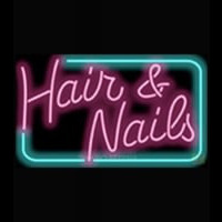 Hair and Nails Neonreclame