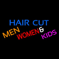 Haircut Men Women And Kids Neonreclame