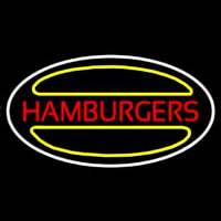 Hamburgers Logo Oval Neonreclame