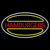 Hamburgers Logo Oval Neonreclame