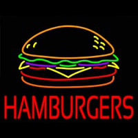 Hamburgers Neonreclame