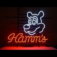 Hamms Dog Neonreclame