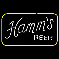 Hamms Square Beer Sign Neonreclame
