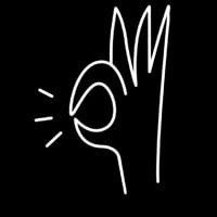 Hand Logo Neonreclame