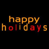 Happy Holidays Neonreclame