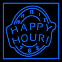 Happy Hour Blue Neonreclame