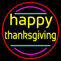 Happy Thanksgiving 1 Neonreclame