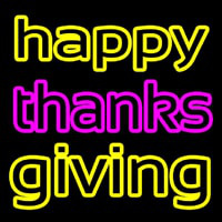 Happy Thanksgiving 1 Neonreclame