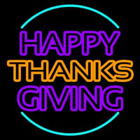 Happy Thanksgiving 1 Neonreclame
