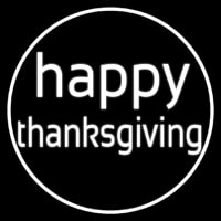 Happy Thanksgiving 1 Neonreclame