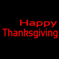 Happy Thanksgiving 2 Neonreclame