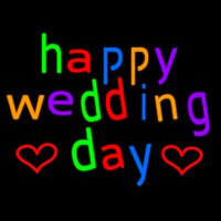 Happy Wedding Day Neonreclame