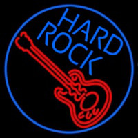 Hard Rock Guitar  Neonreclame
