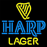 Harp Lager Neonreclame