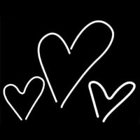 Hearts Neonreclame