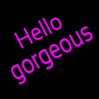 Hello Gorgeous Neonreclame