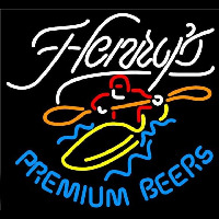 Henrys Premium Beers Beer Sign Neonreclame