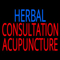 Herbal Consultation Acupuncture Neonreclame