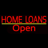 Home Loans Open Neonreclame