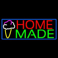 Home Made Ice Cream Cone Neonreclame