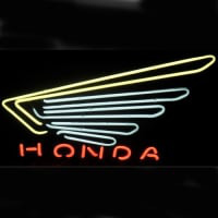 Honda Winkel Open Neonreclame