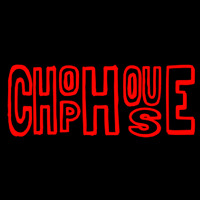 Horizontal Red Chophouse Neonreclame