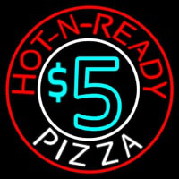 Hot N Ready Pizza Neonreclame