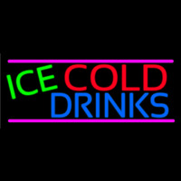 Ice Cold Drinks Neonreclame