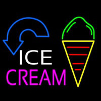 Ice Cream Arrow Neonreclame