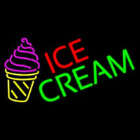 Ice Cream Cone Image Neonreclame