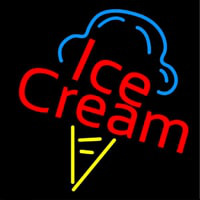 Ice Cream Logo Neonreclame
