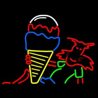 Ice Cream Logo Neonreclame