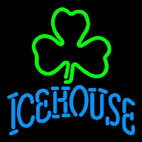 Icehouse Green Clover Beer Sign Neonreclame