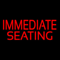 Immediate Seating Neonreclame