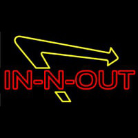 In N Out Burger Neonreclame