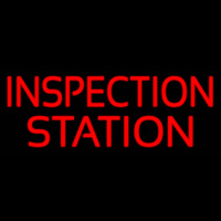 Inspectin Station Neonreclame