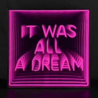 It Was All A Dream 3D Infinity LED Neon Sign