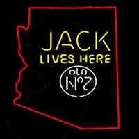 Jack Daniels Jack Lives Here Arizona Neonreclame