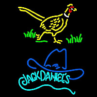 Jack Daniels and Pheasant Neonreclame