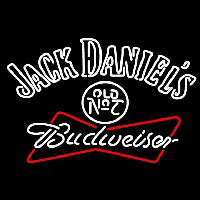 Jack Daniels with Budweiser Neonreclame