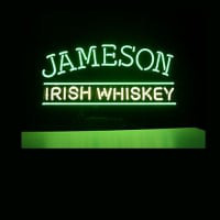 Jameson Irish Whiskey Bier Bar Open Neonreclame