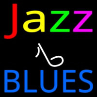 Jazz Music Note Blues Neonreclame