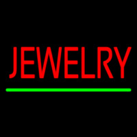 Jewelry Green Line Neonreclame
